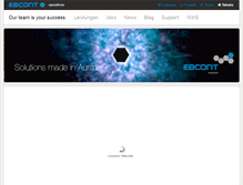 Tablet Screenshot of ebcont-operations.com